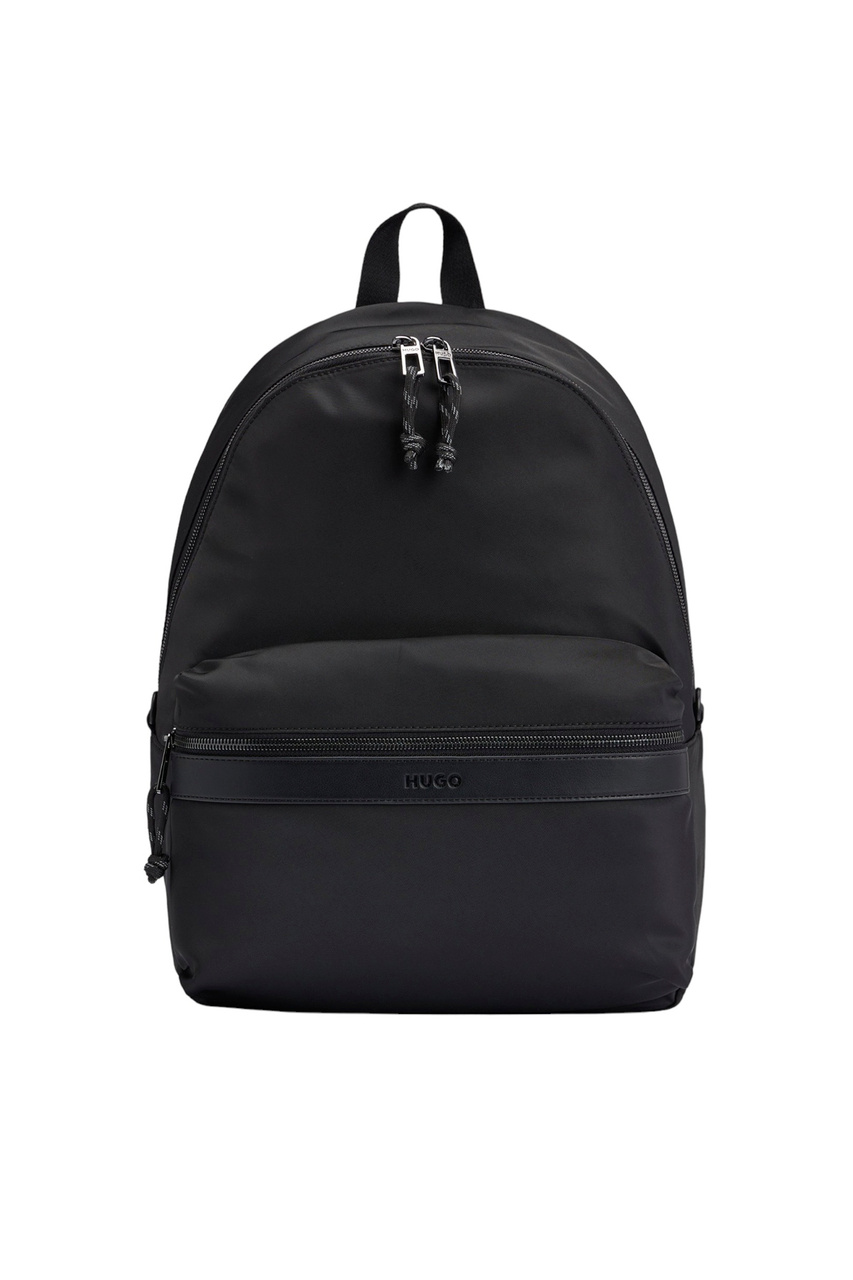 Рюкзак с логотипом|Основной цвет:Черный|Артикул:50503799 | Фото 1