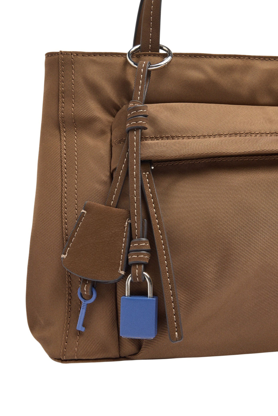 Женский Parfois Сумка-тоут нейлоновая с подвеской (цвет ), артикул 246529 | Фото 4