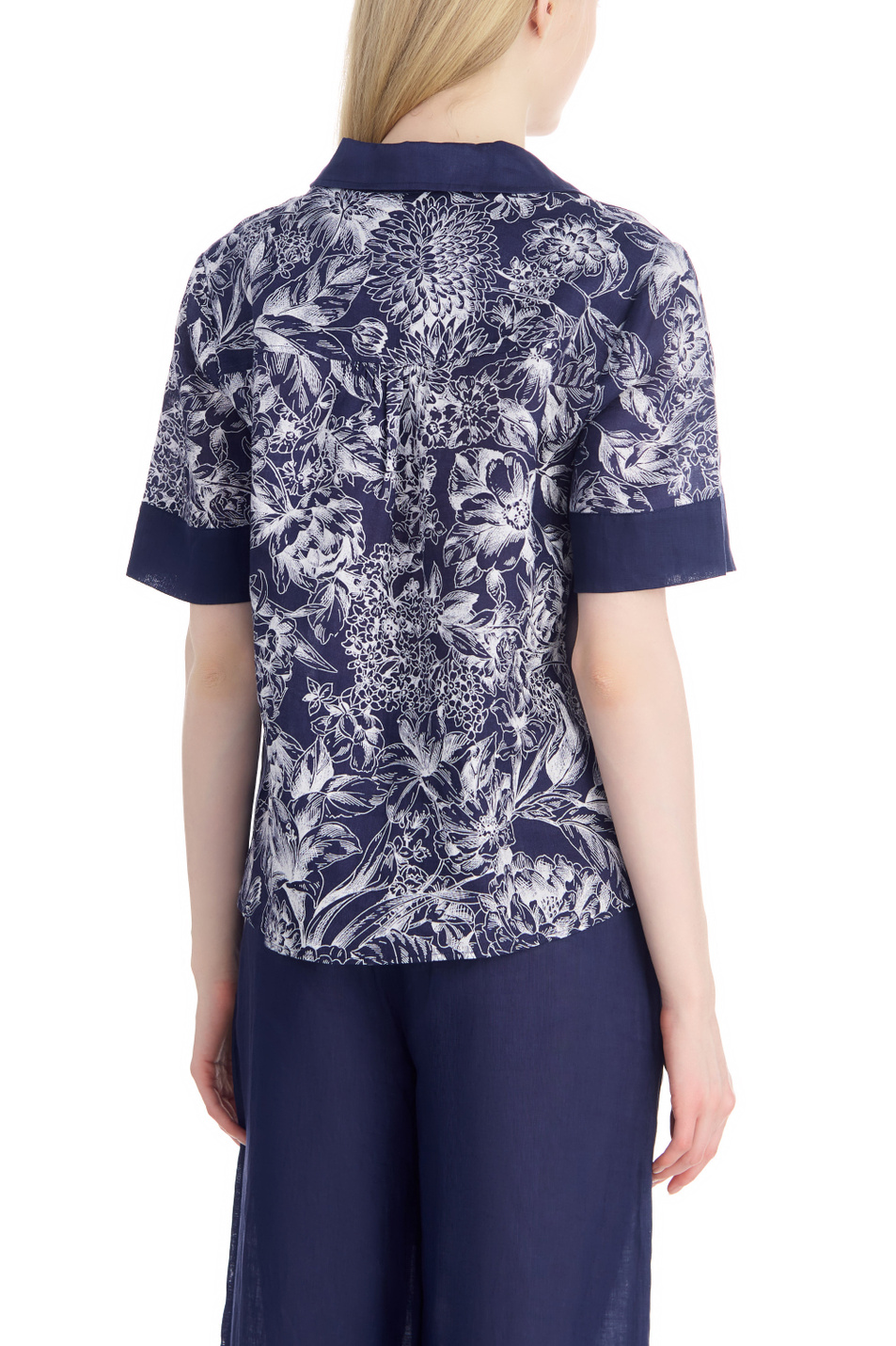 Женский Pennyblack Рубашка FATICATA из чистого льна (цвет ), артикул 21111123 | Фото 4