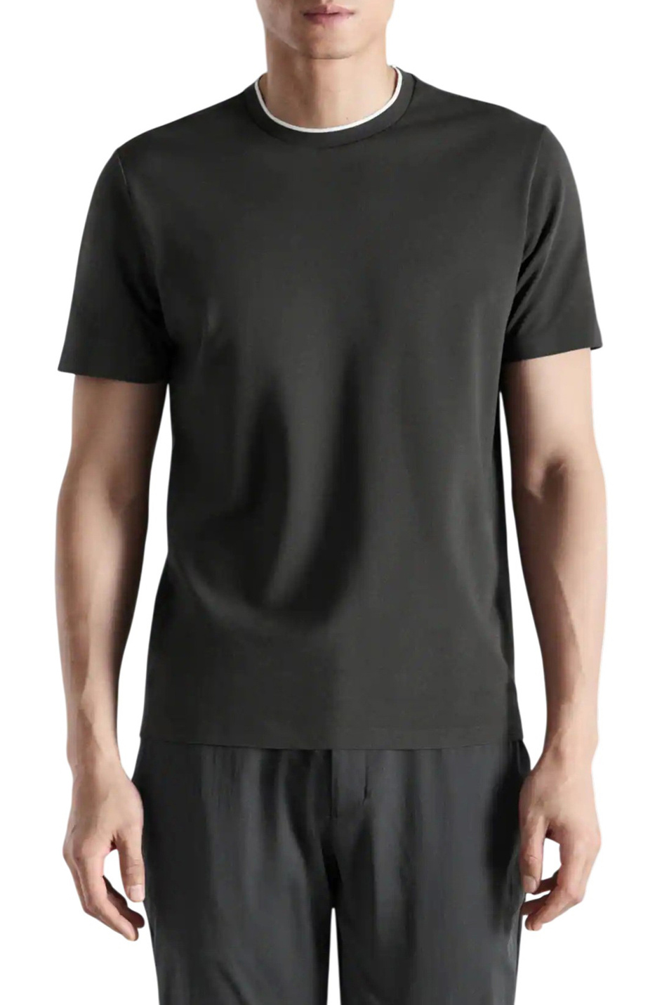 Мужской Mango Man Футболка GARDA облегающего кроя (цвет ), артикул 27064425 | Фото 3