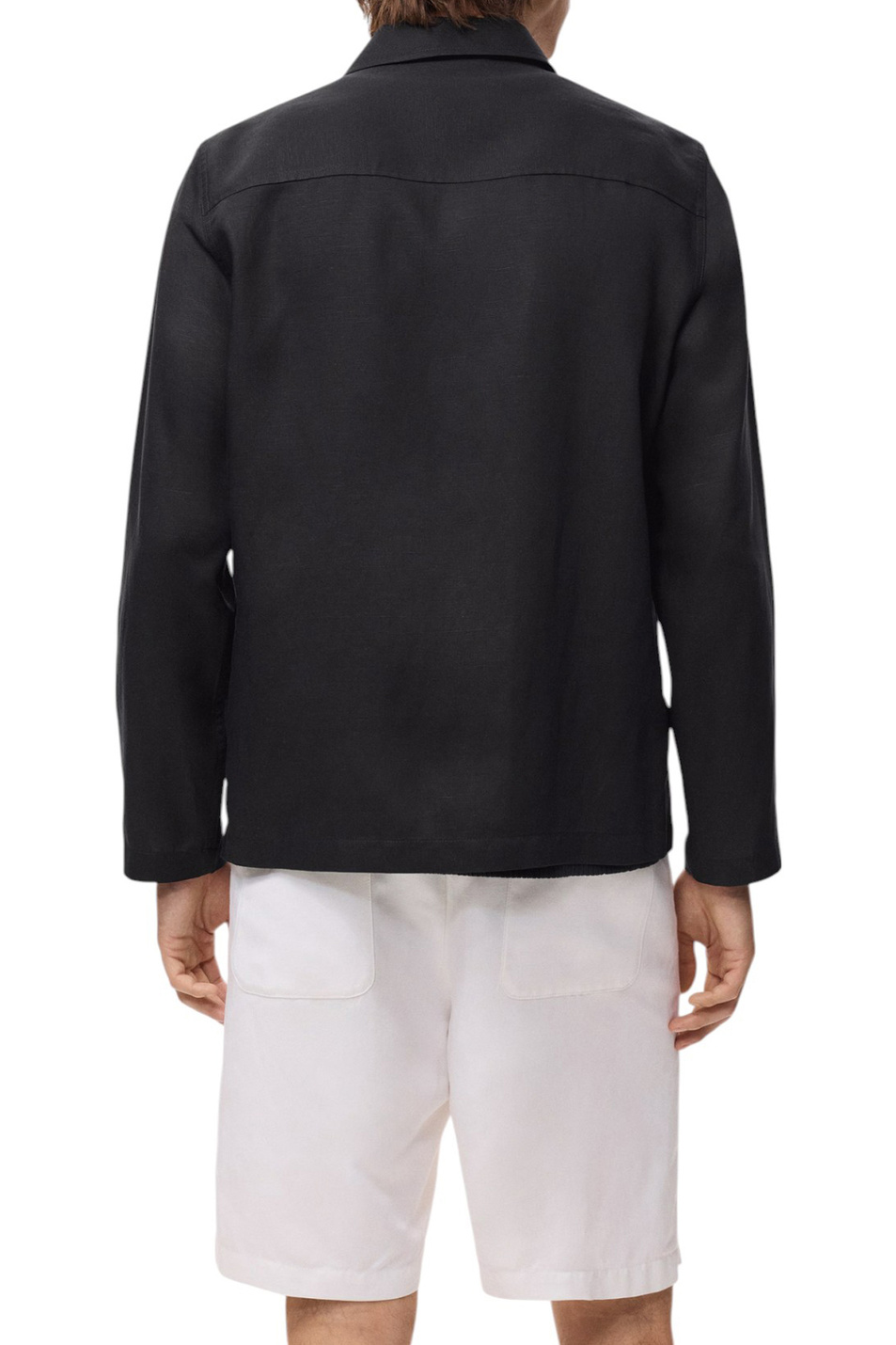 Мужской Mango Man Куртка DARIN из смесового льна (цвет ), артикул 17022894 | Фото 4