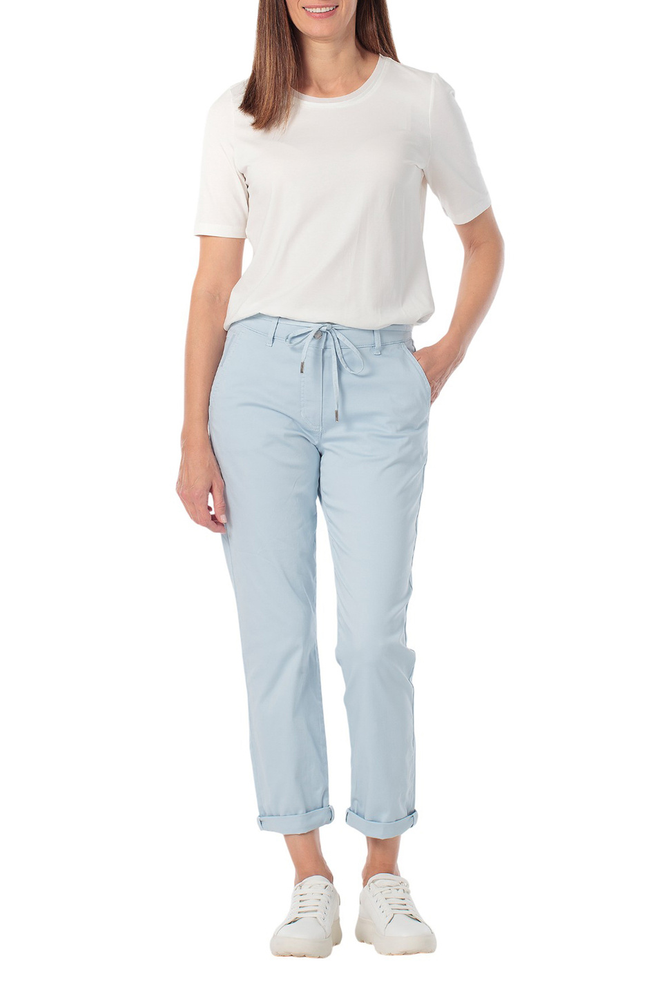 Женский Gerry Weber Футболка однотонная (цвет ), артикул N61261 | Фото 3