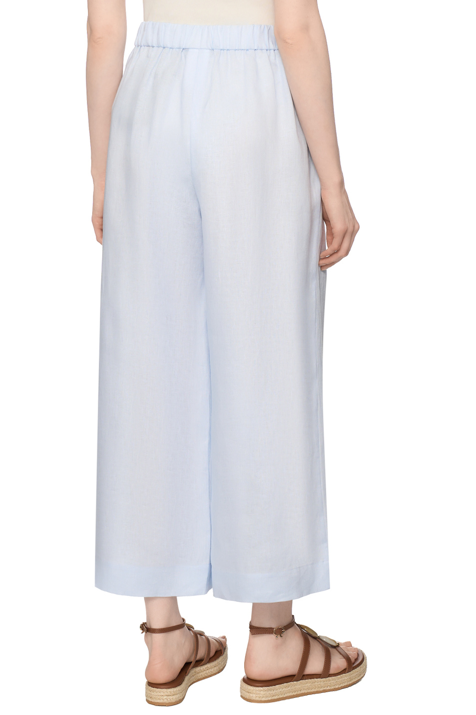 Женский Max Mara Брюки из льна (цвет ), артикул 2616131028 | Фото 5