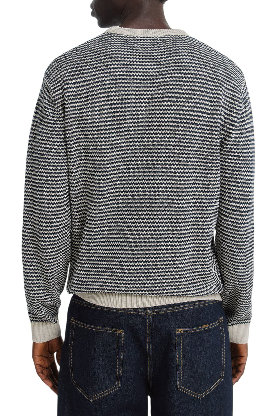 Мужской Springfield Джемпер из смесового хлопка (цвет ), артикул 1413197 | Фото 3