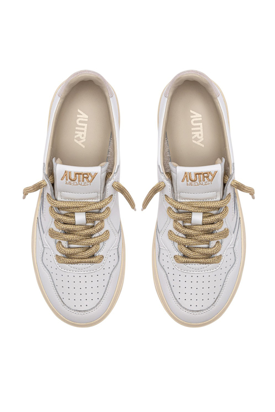 Женский Autry Кеды MEDALIST из натуральной кожи (цвет ), артикул AULWSW01 | Фото 3