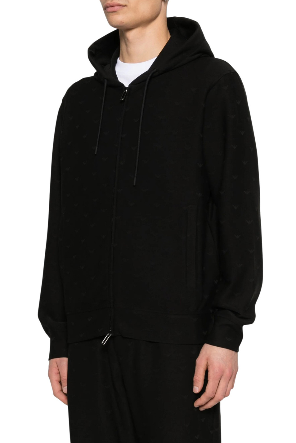 Мужской Emporio Armani Толстовка с монограммой (цвет ), артикул EM004867-AF13700 | Фото 4