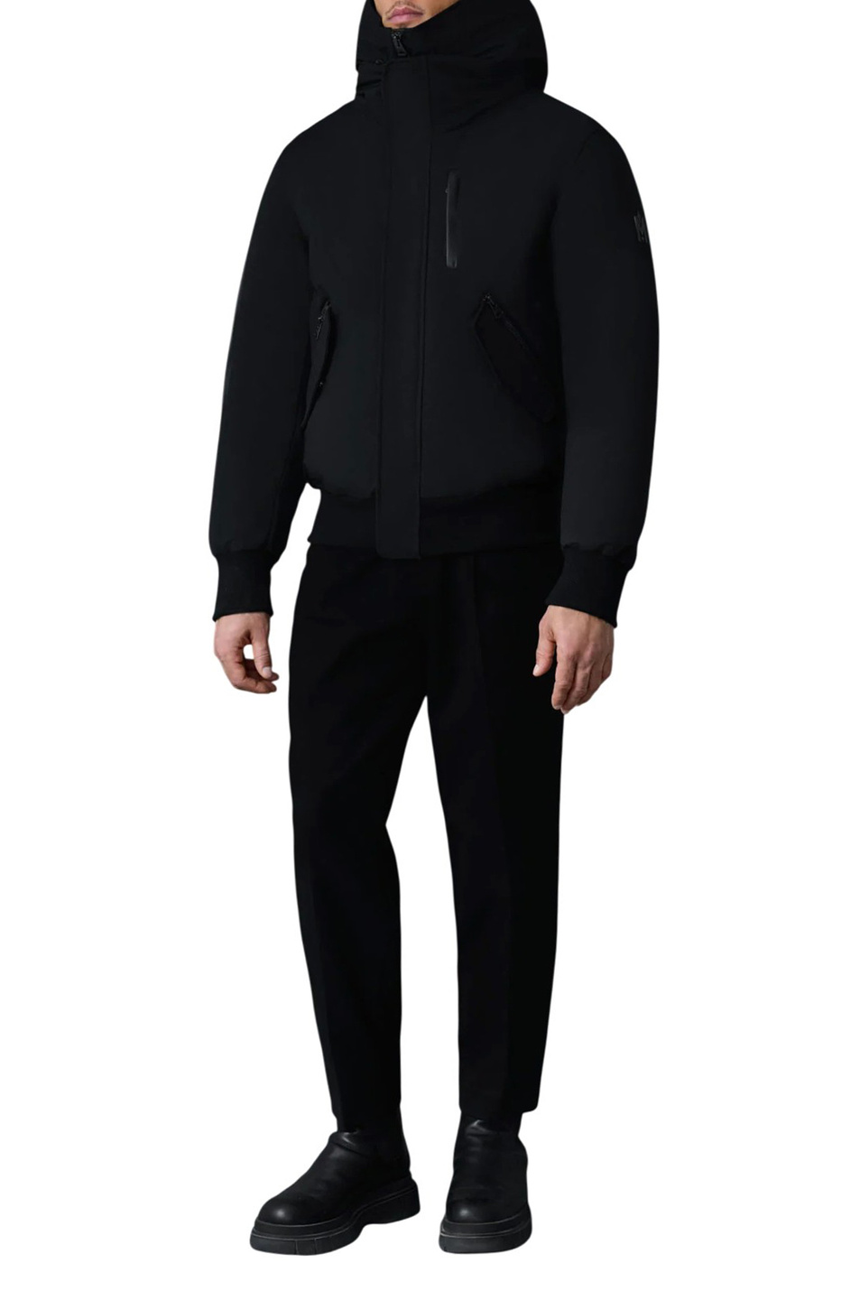 Куртка DIXON-NFR с пуховым наполнителем|Основной цвет:Черный Мужской Mackage Куртка DIXON-NFR с пуховым наполнителем (цвет ), артикул P001189 | Фото 2