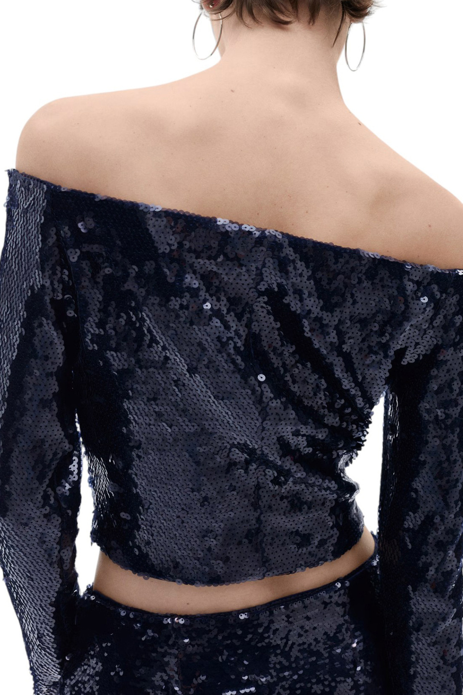 Женский Mango Джемпер ARLET  с пайетками (цвет ), артикул 77029058 | Фото 4