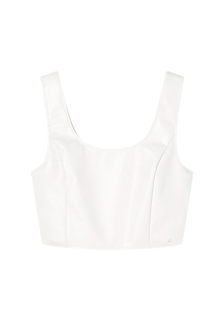 Женский Armani Exchange Топ из искусственной кожи (цвет ), артикул XW001813-AF18859 | Фото 1