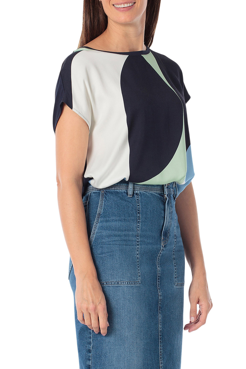 Женский Gerry Weber Футболка с принтом (цвет ), артикул N61715 | Фото 4