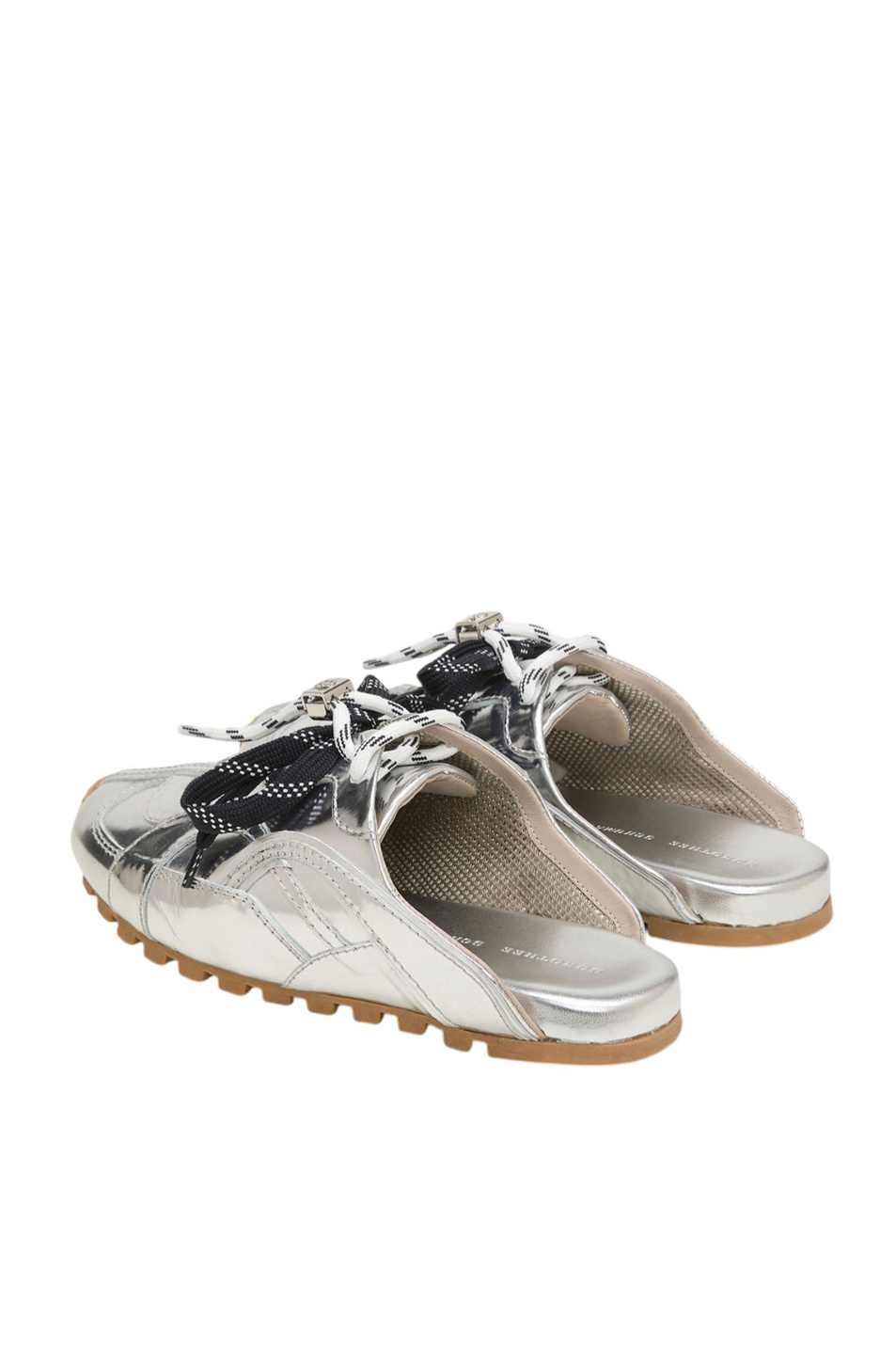 Женский Dorothee Schumacher Кроссовки-мюли с эффектом металлик (цвет ), артикул 450720 | Фото 3