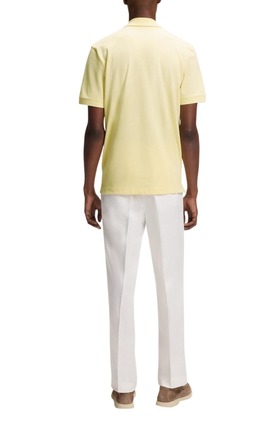 Мужской BOSS Поло Pallas из натурального хлопка (цвет ), артикул 50553564 | Фото 4