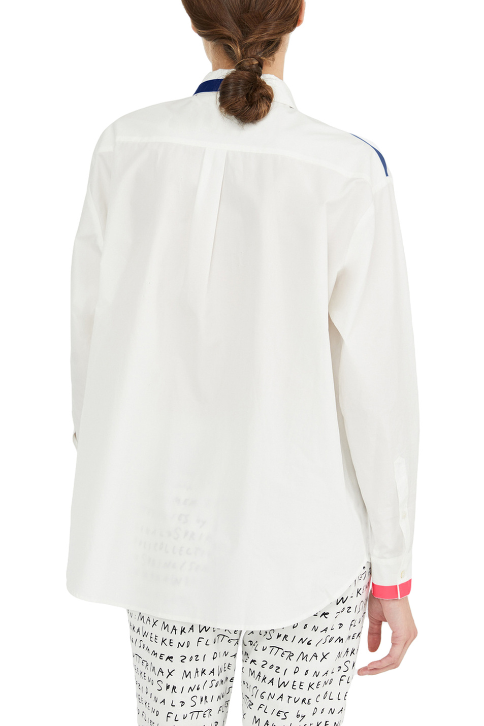 Weekend Max Mara Рубашка CANNETI с контрастными вставками (цвет ), артикул 51910511 | Фото 5