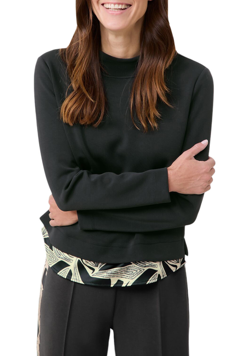 Женский Gerry Weber Джемпер с эффектом многослойности (цвет ), артикул 370088-44020 | Фото 3
