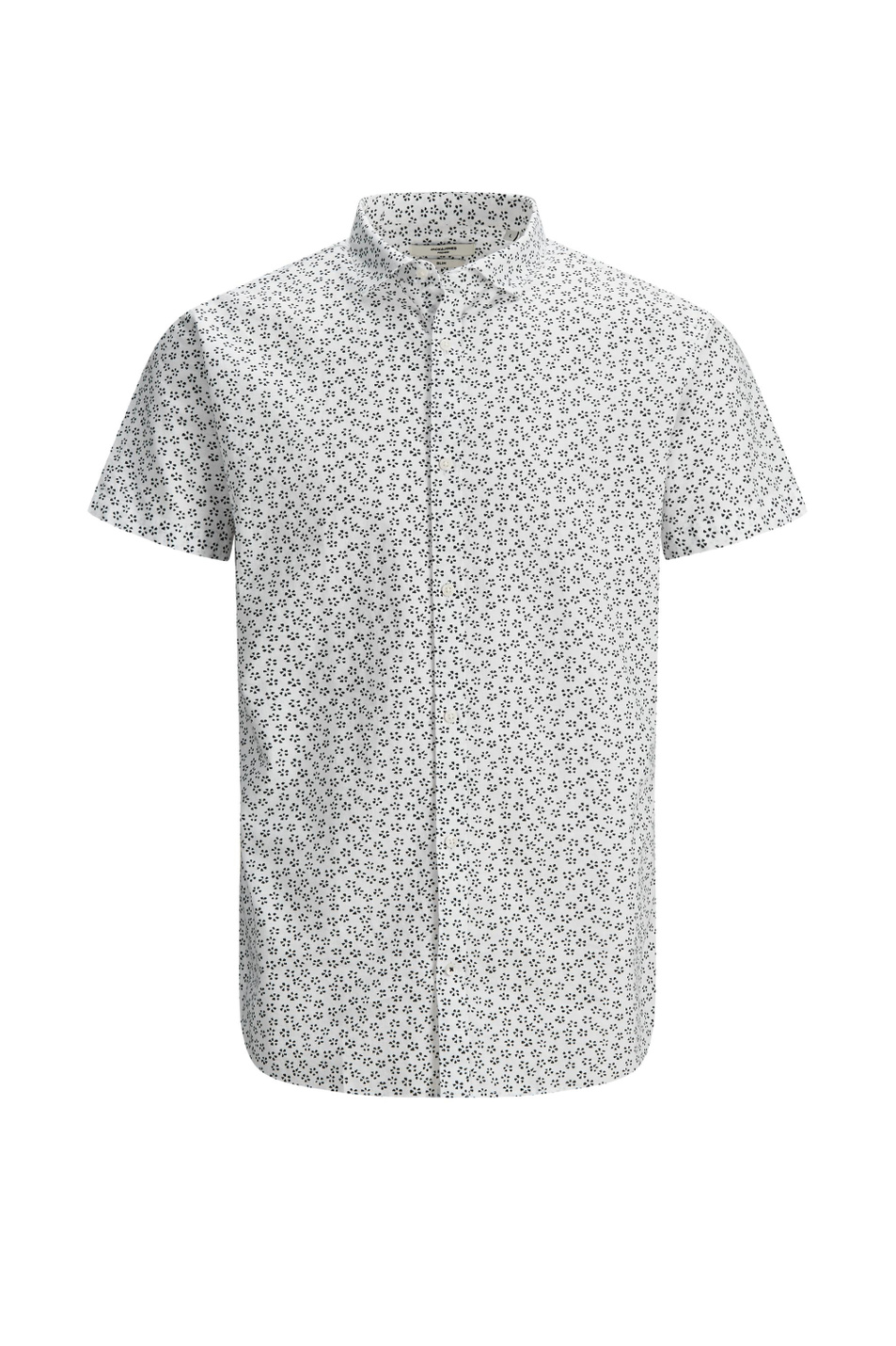 Jack & Jones Рубашка с коротким рукавом и льном в составе (цвет ), артикул 12184859 | Фото 1
