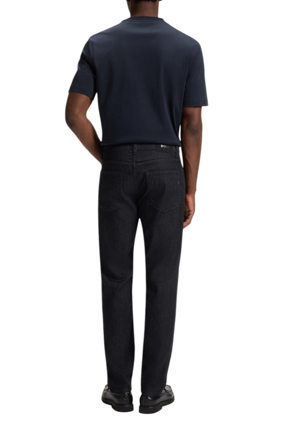 Джинсы H-Re.Maine из смесового хлопка|Основной цвет:Синий Мужской BOSS Джинсы H-Re.Maine из смесового хлопка (цвет ), артикул 50549818 | Фото 4