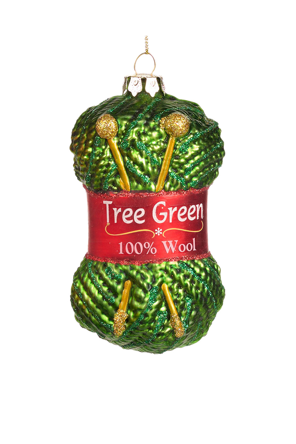 Елочная игрушка "Моток зеленых ниток", 12 см|Основной цвет:Зеленый Не имеет пола Goodwill Елочная игрушка "Моток зеленых ниток", 12 см (цвет ), артикул TR 20551_2 | Фото 1