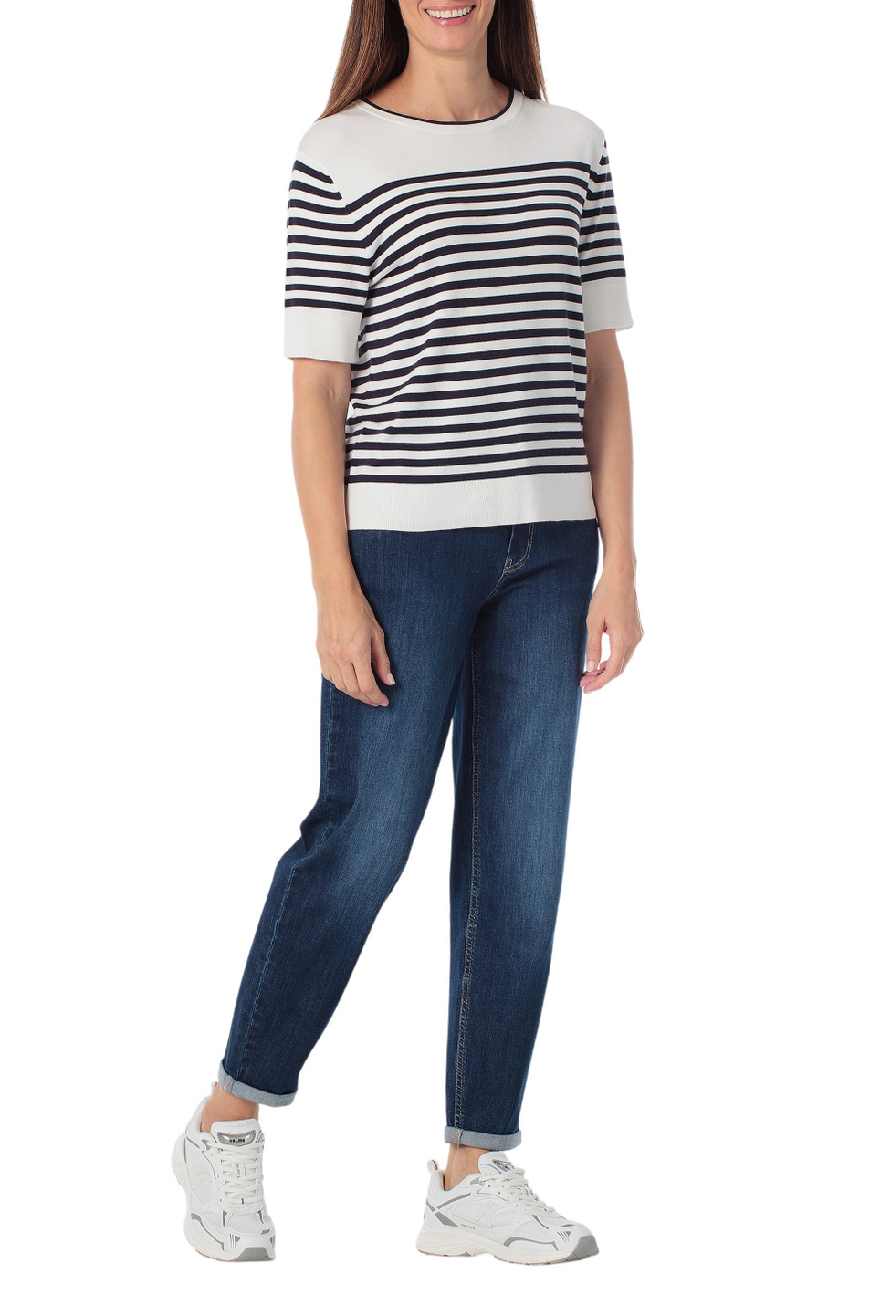 Женский Gerry Weber Джемпер в полоску (цвет ), артикул N66304 | Фото 3