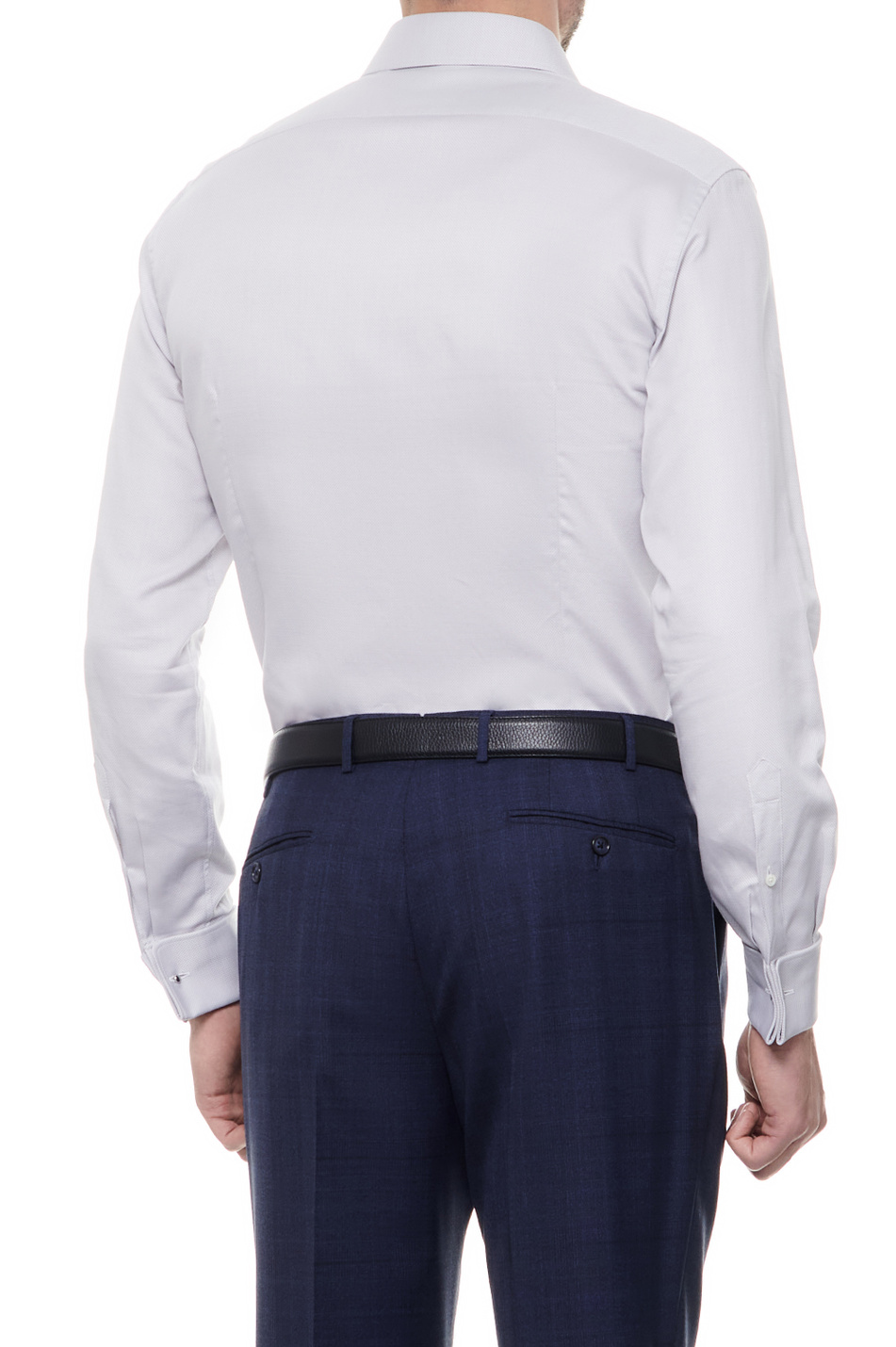 Мужской Corneliani Рубашка из натурального хлопка (цвет ), артикул 93P150-9311304 | Фото 4