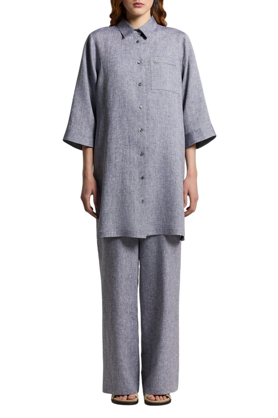 Женский Peserico Рубашка удлиненная (цвет ), артикул S06497-02600 | Фото 3