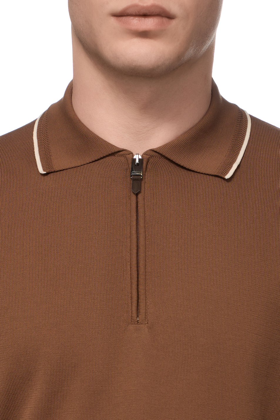 Мужской Canali Поло из натурального хлопка (цвет ), артикул C1165MK02460 | Фото 6