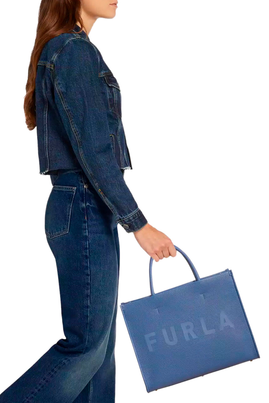 Женский Furla Сумка-тоут WONDERFURLA M из натуральной кожи (цвет ), артикул WB00842-BX1442 | Фото 3