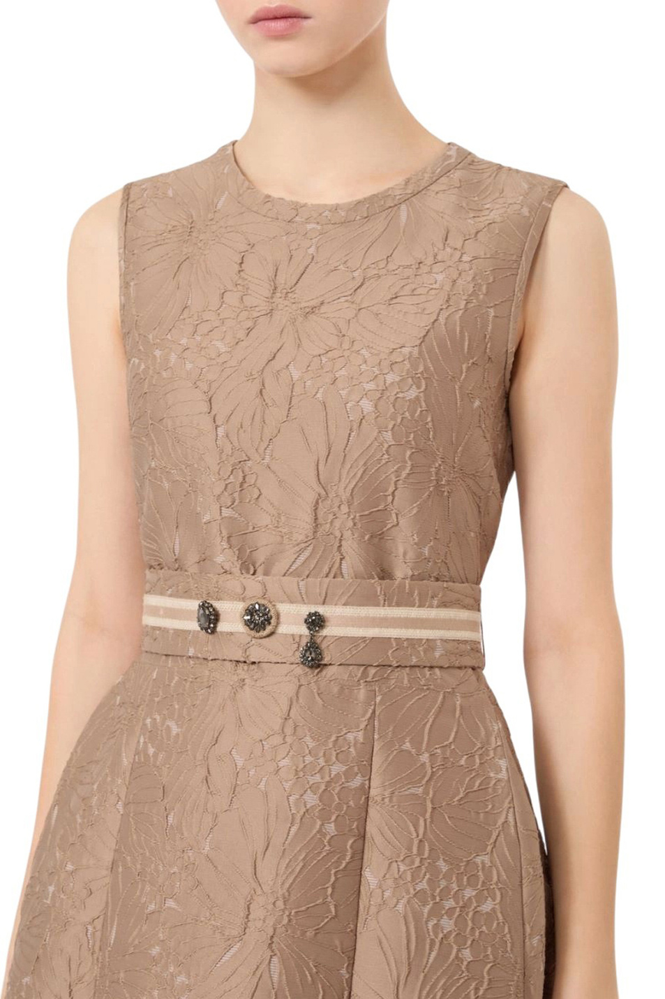 Женский Max Mara Платье-миди SKIPPER с поясом (цвет ), артикул 2629226092 | Фото 5