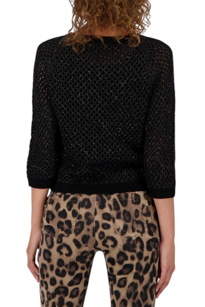Джемпер с пайетками|Основной цвет:Черный Женский Monari Джемпер с пайетками (цвет ), артикул 808925 | Фото 4
