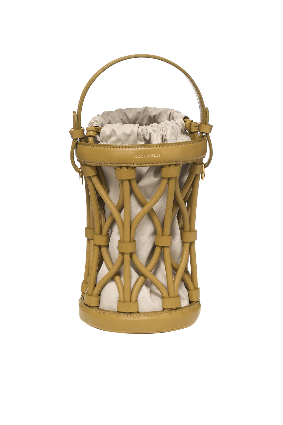 Сумка KOI из натуральной кожи|Основной цвет:Бежевый Женский Coccinelle Сумка KOI из натуральной кожи (цвет ), артикул E1U2P230101 | Фото 1