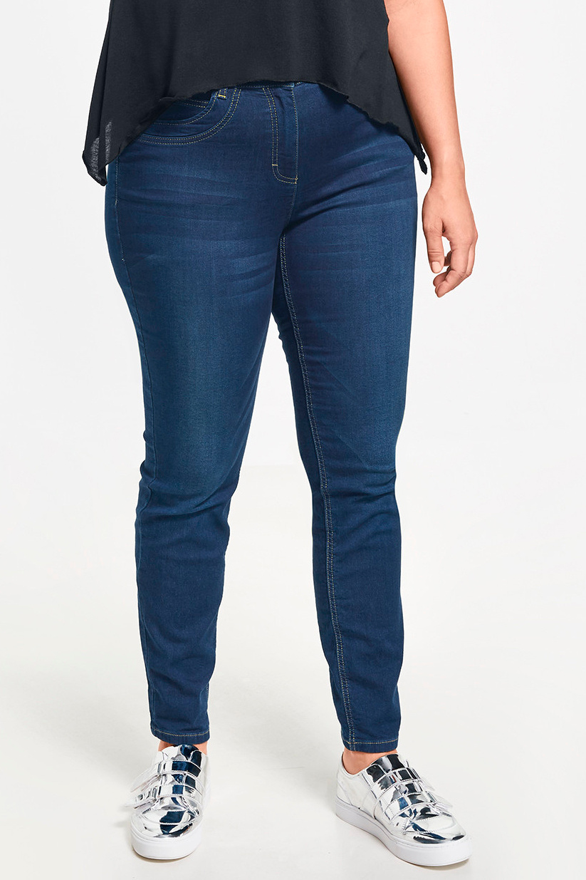 Samoon Джинсы Betty_Jeans длиной 7/8 (цвет ), артикул 120007-29135 | Фото 4