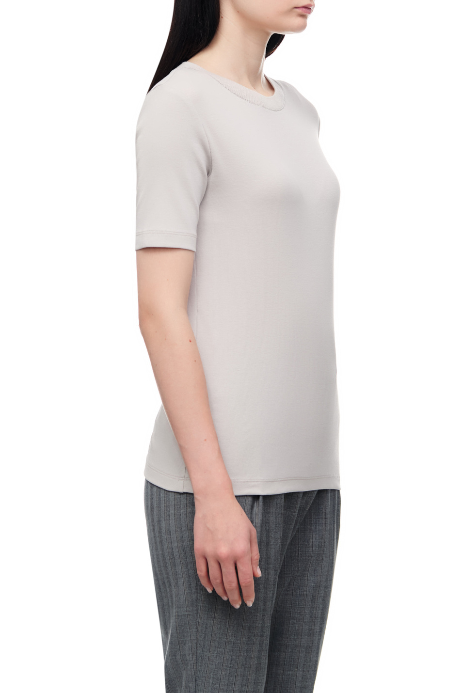 Fabiana Filippi Трикотажная футболка из джерси (цвет ), артикул JEDP02W123 | Фото 5