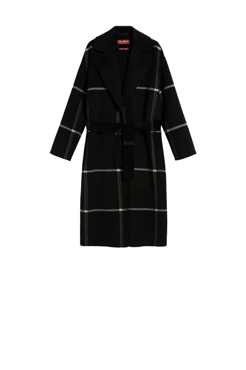 Пальто AUSTIN из натуральной шерсти|Основной цвет:Черный|Артикул:2360160339 | Фото 1