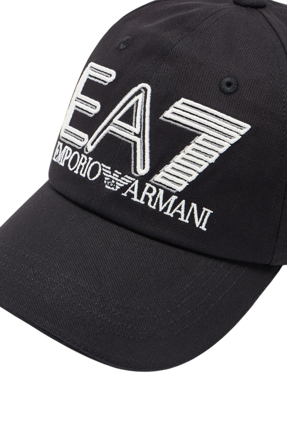 Кепка из хлопка с логотипом|Основной цвет:Черный Unisex EA7 Кепка из хлопка с логотипом (цвет ), артикул 7X000597-AF15502 | Фото 3