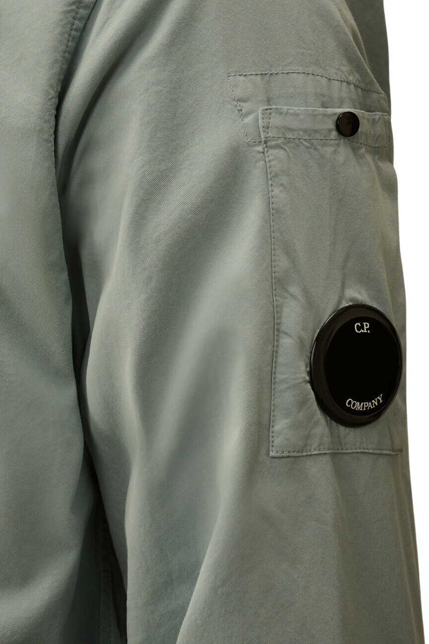 Мужской C.P. Company Куртка-рубашка из хлопка (цвет ), артикул 20CMOS705A110143G | Фото 7