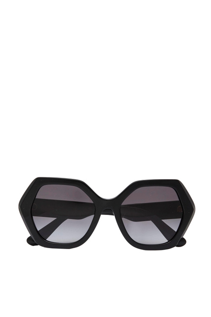 Солнцезащитные очки 0DG4406 с лого на дужках|Основной цвет:Черный|Артикул:0DG4406 | Фото 2