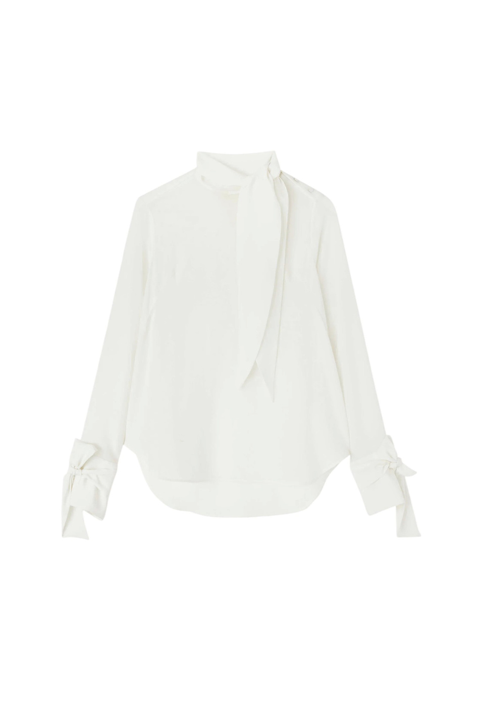 Женский ERMANNO SCERVINO Блузка из шелка (цвет ), артикул D472K311VKX | Фото 1