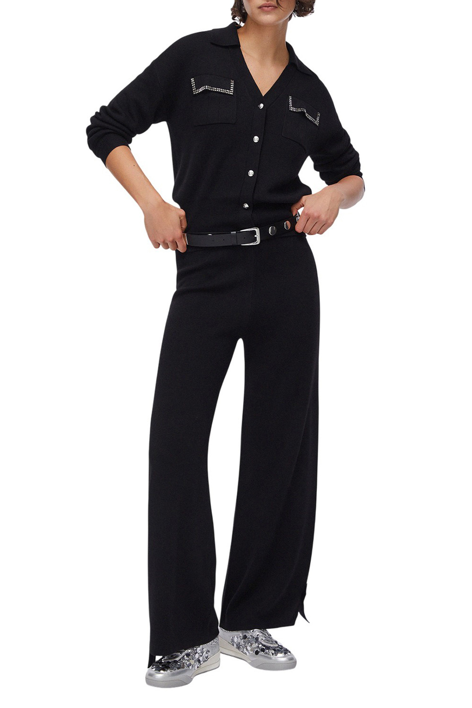 Женский Liu Jo Кардиган со стразами (цвет ), артикул TA6041MS59L | Фото 2