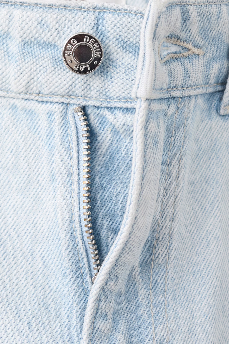 Девочкам Mango Kids Джинсы STARS из хлопка (цвет ), артикул 27011264 | Фото 4