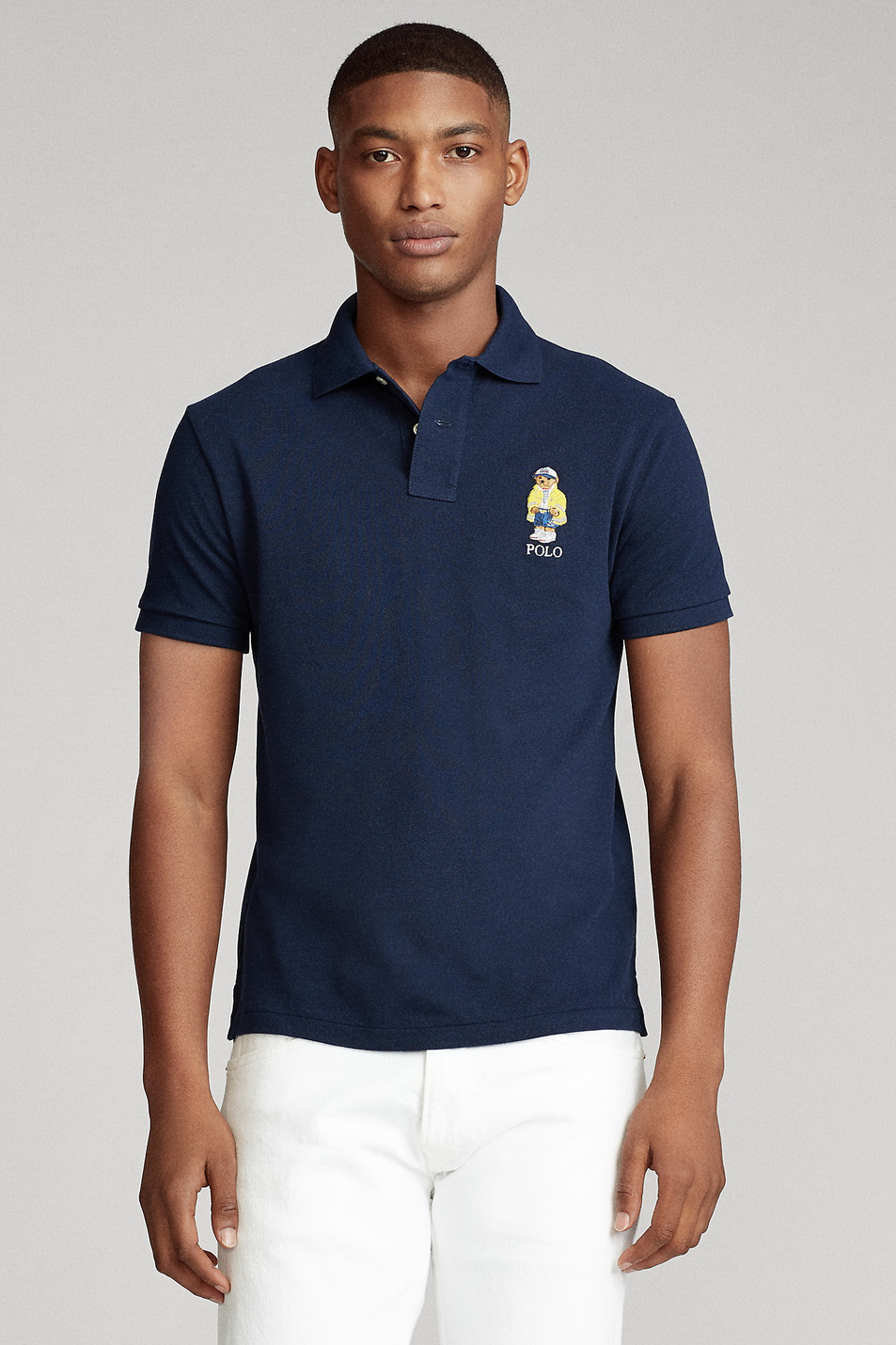 Мужской Polo Ralph Lauren Футболка поло из натурального хлопка (цвет ), артикул 710792901003 | Фото 1