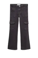 Девочкам Mango Kids Брюки SUSI из эластичного хлопка (цвет ), артикул 57073259 | Фото 1
