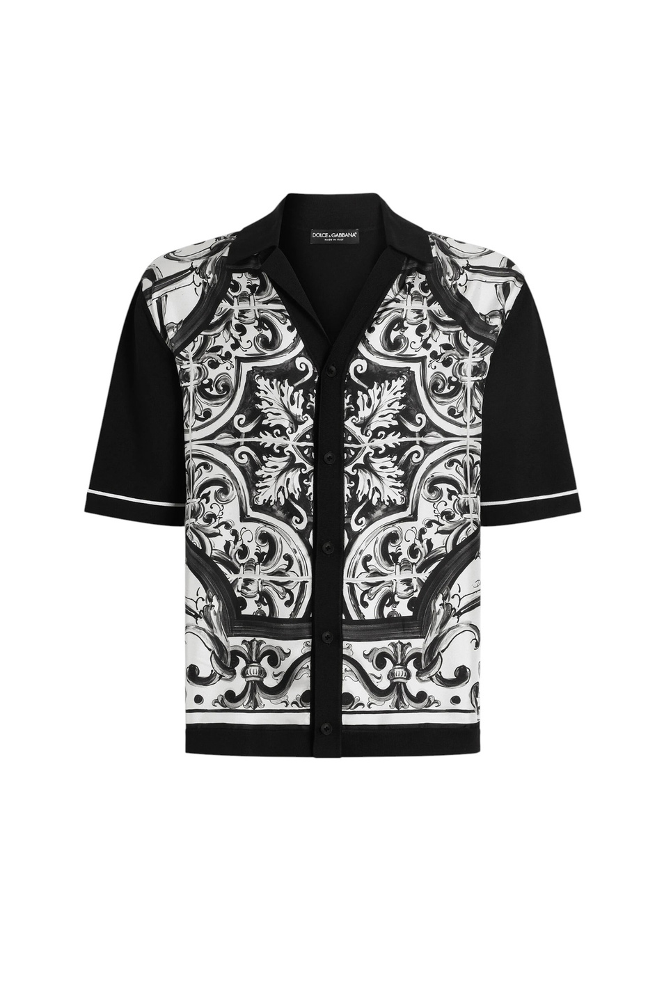 Мужской Dolce & Gabbana Рубашка из смесового шелка (цвет ), артикул GXVC0T-JFMZG | Фото 1