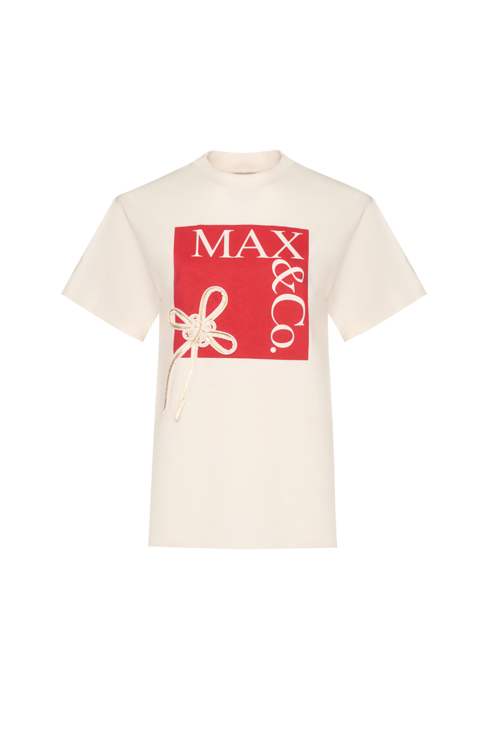 Женский MAX&Co. Футболка VOLARE из хлопка (цвет ), артикул 2618971016 | Фото 1