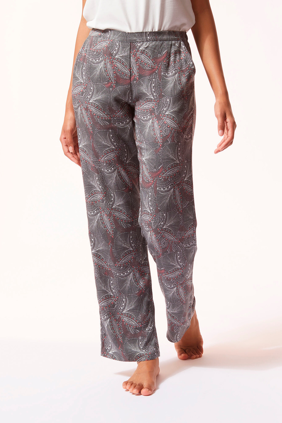 Женский Etam Пижамные брюки IDRIS  с принтом (цвет ), артикул 6525209 | Фото 1