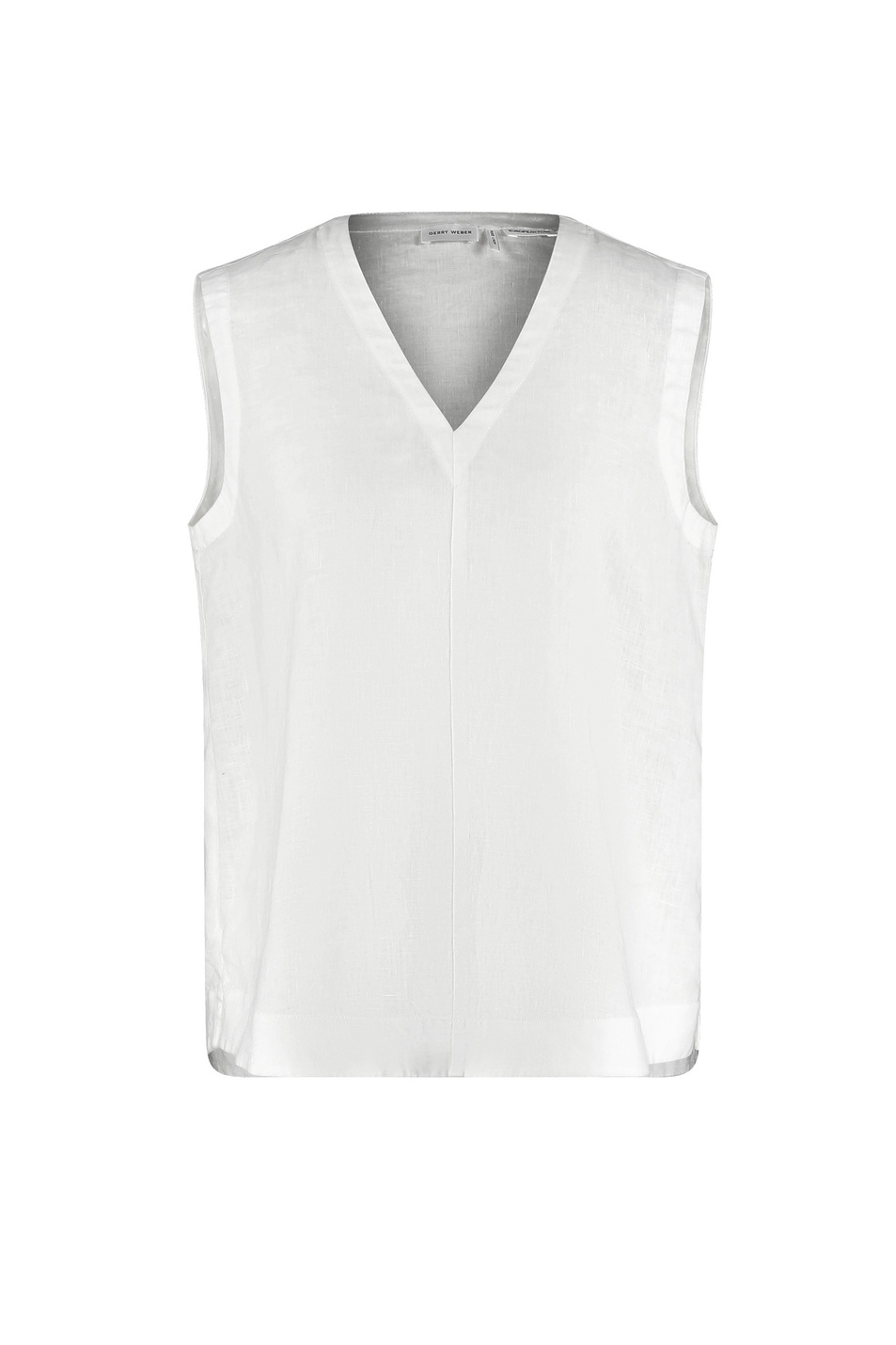 Женский Gerry Weber Топ однотонный из льна (цвет ), артикул 560060-31471 | Фото 1