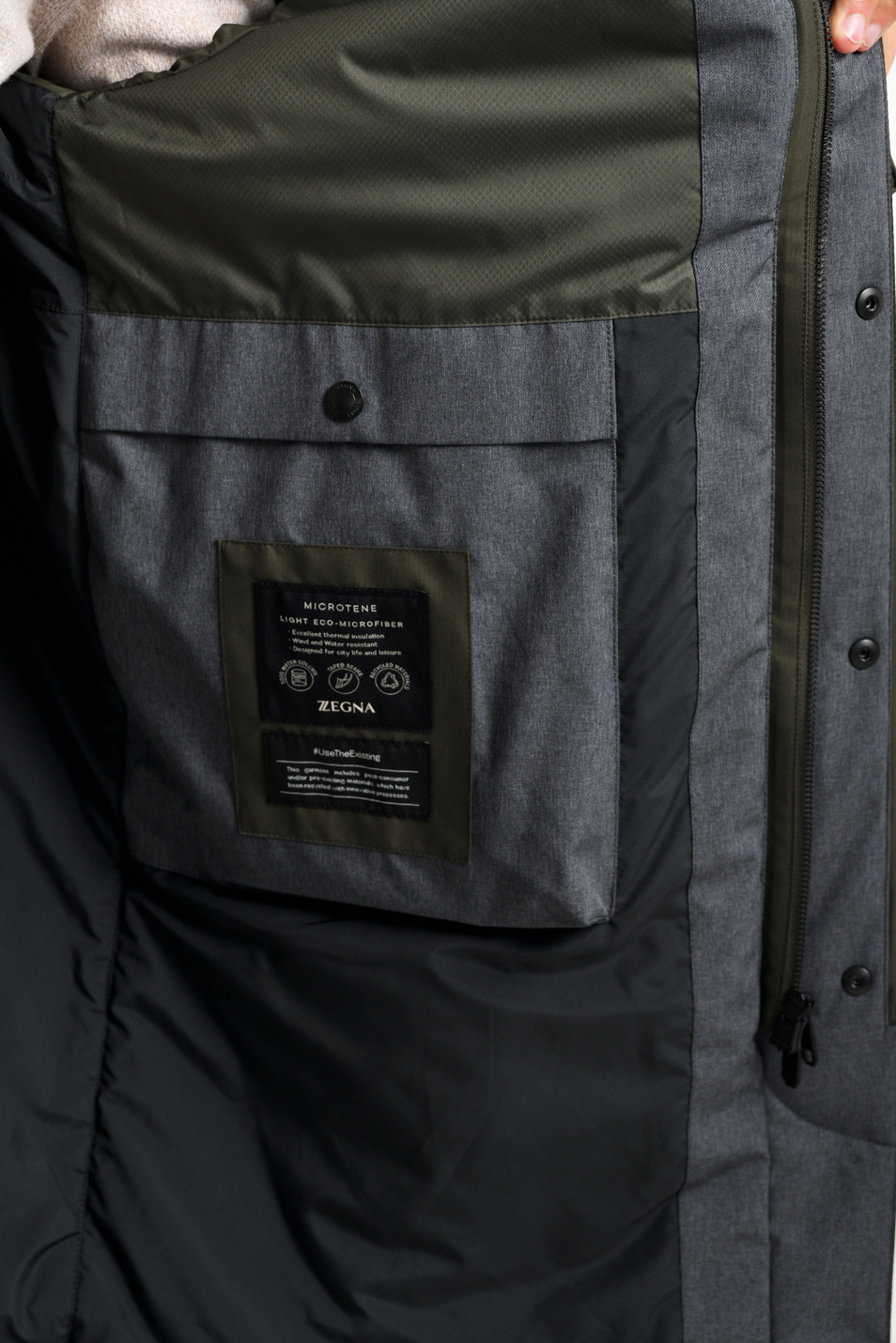 Zegna Куртка из водоотталкивающего материала (цвет ), артикул VV031-ZZ211-V08 | Фото 7