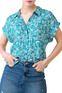 Orsay Блуза из вискозы с растительным принтом ( цвет), артикул 651083 | Фото 2