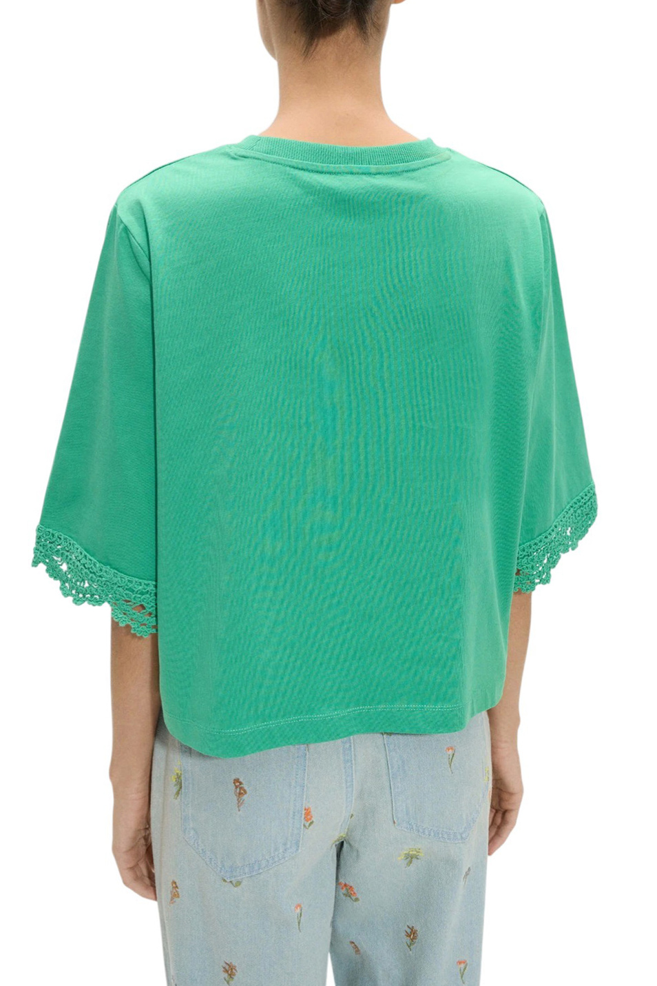 Женский Parfois Футболка из хлопка (цвет ), артикул 244330 | Фото 4