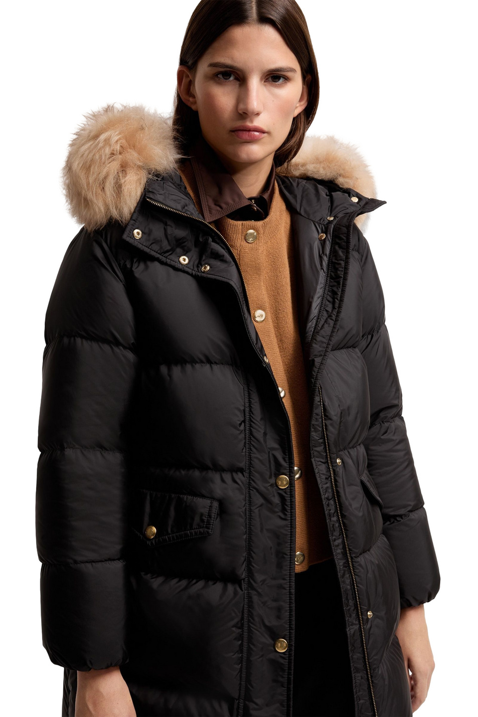 Женский Moncler Куртка стеганая APHROTIES с пуховым наполнителем (цвет ), артикул L20931C00025-53A5E | Фото 4