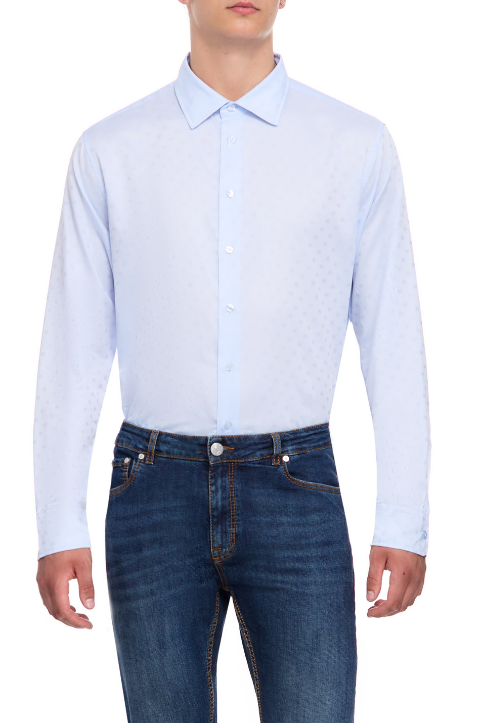 Мужской Etro Рубашка из натурального хлопка (цвет ), артикул 1290831090250 | Фото 1