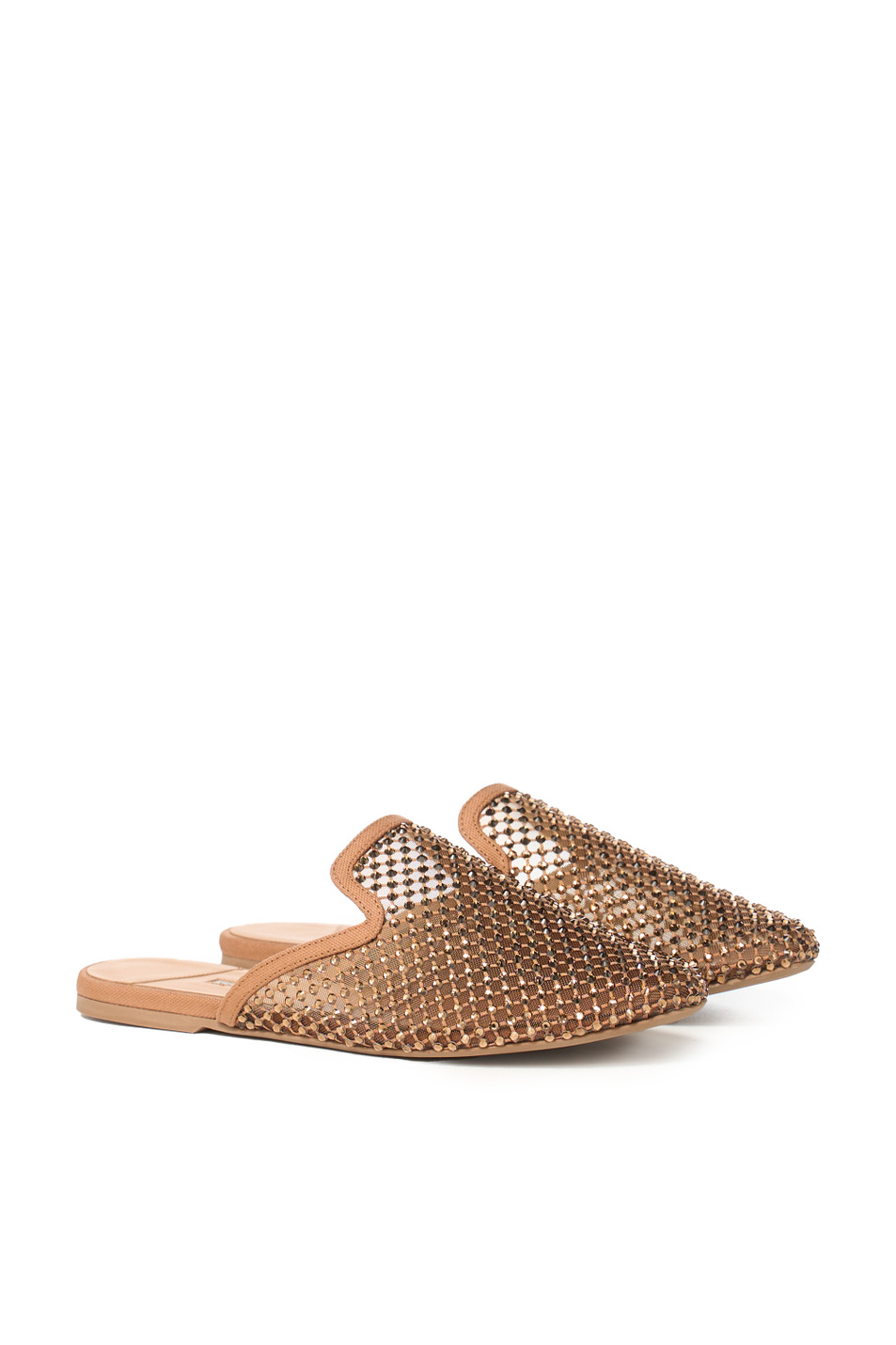 Мюли GILDA с отделкой стразами|Основной цвет:Бежевый Женский Le Silla Мюли GILDA с отделкой стразами (цвет ), артикул 0190C020MTPXSTV723 | Фото 2